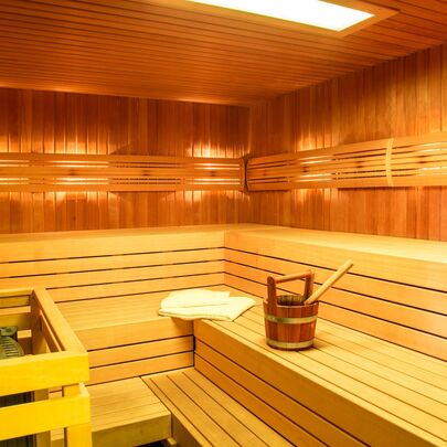 Sauna im Wohlfühl-Vitallounge vom Parkhotel in Bad Schandau