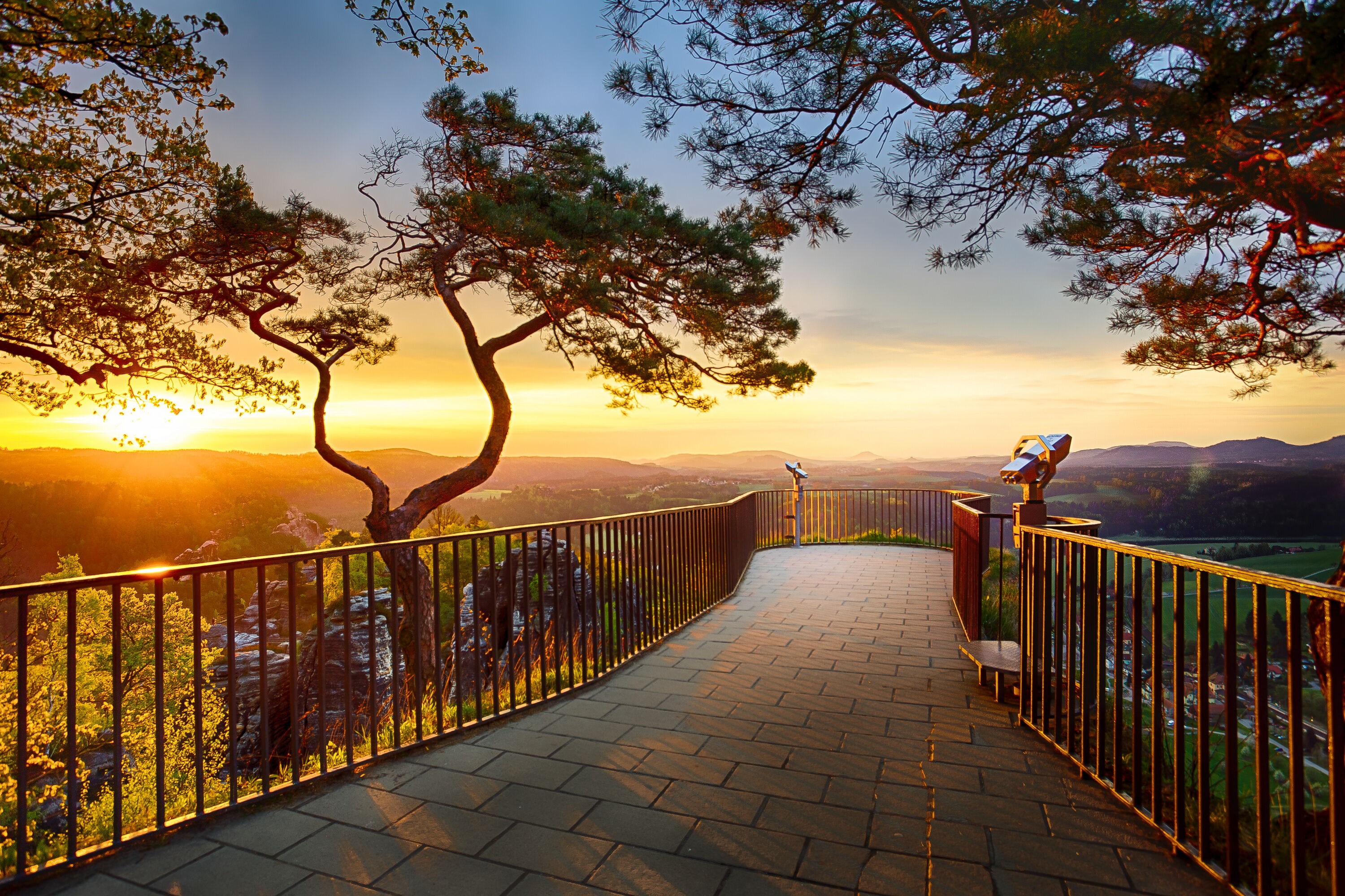 Sächsische Schweiz - Basteibrücke