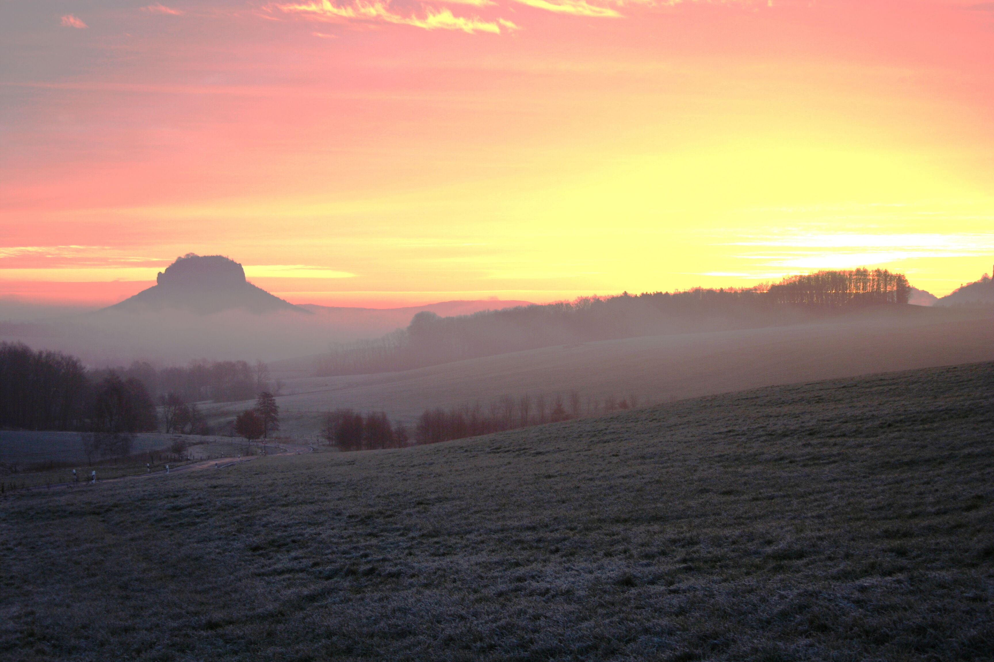 Sächsische Schweiz im Winter