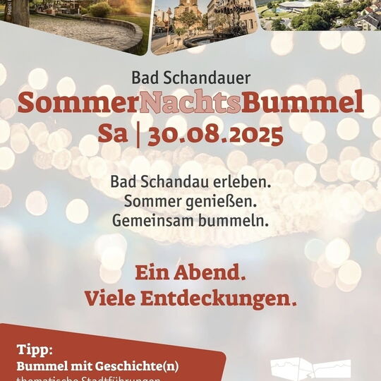 SommerNachtsBummel in Bad Schandau - Samstag 30. August 2025