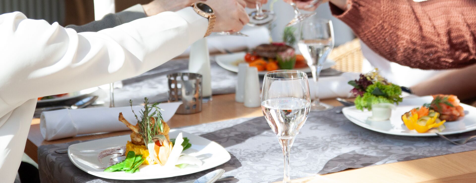 Speisen im Restaurant vom Parkhotel Bad Schandau