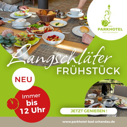 Langschläfer-Frühstück im Parkhotel Bad Schandau