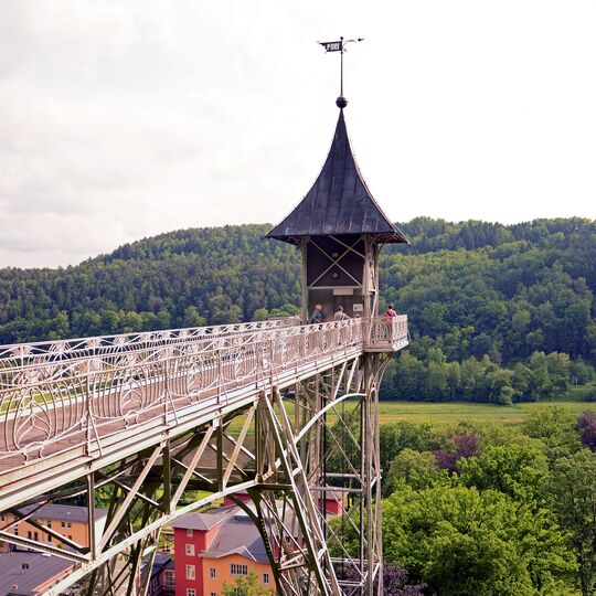 Historischer Personenaufzug Bad Schandau