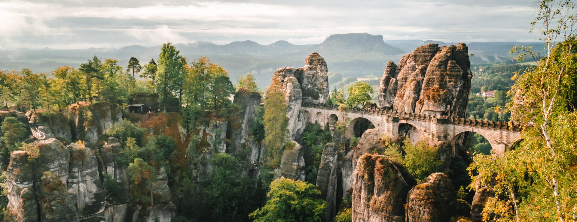 Basteibrücke in der Sächsischen Schweiz