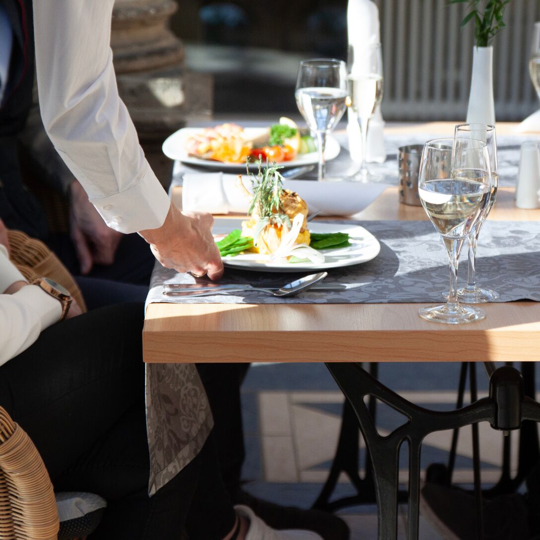 Speisen im Restaurant vom Parkhotel Bad Schandau