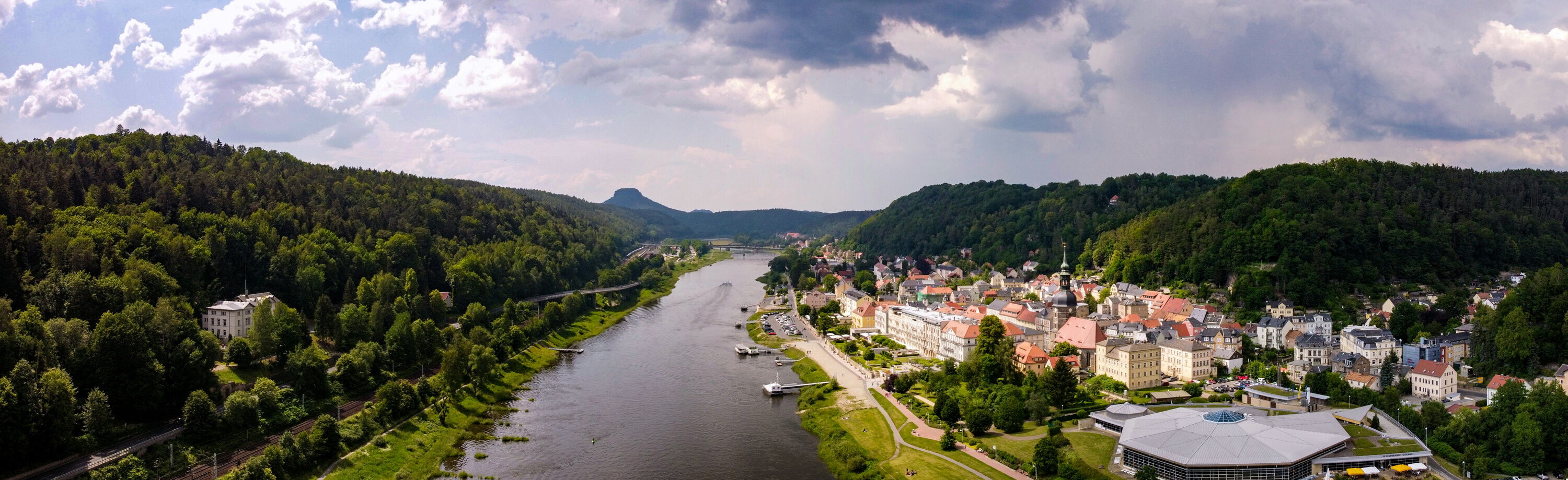 Elbtal in Bad Schandau