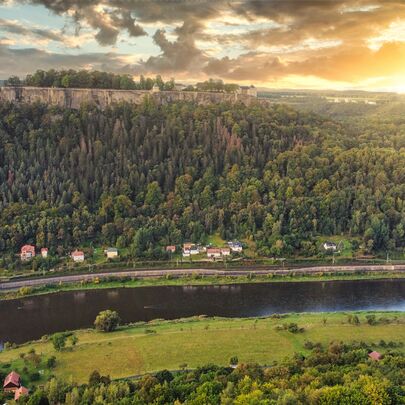 Festung Königstein in der Sächsischen Schweiz