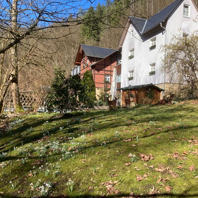 Außenansicht Forsthaus Kirnitzschtal