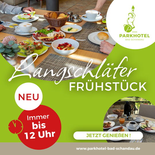 Langschläfer-Frühstück im Parkhotel Bad Schandau