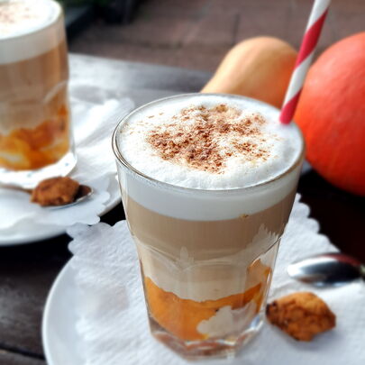 Forsthaus Kirnitzschtal Pura - Getränk Pumpkin Spice Latte