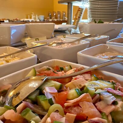 Frühstücksbuffet im Parkhotel Bad Schandau