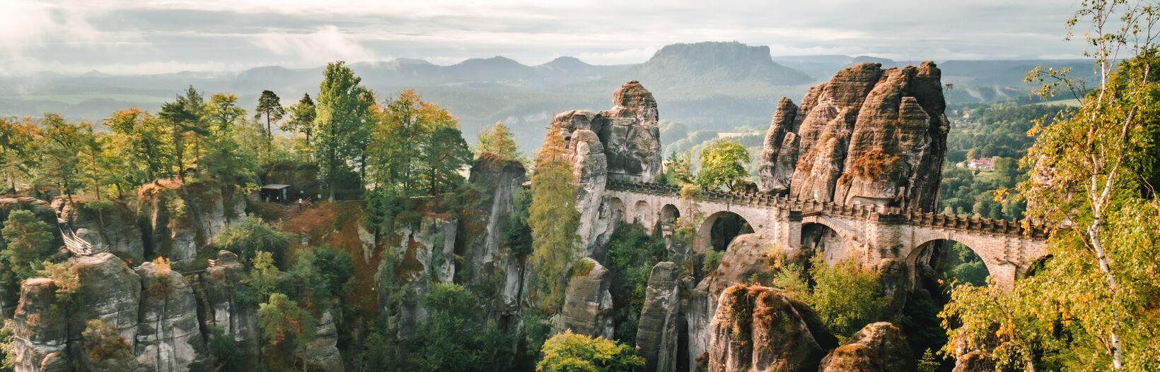 Basteibrücke in der Sächsischen Schweiz