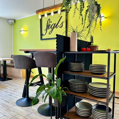 Gästelounge im Sigl's Bad Schandau