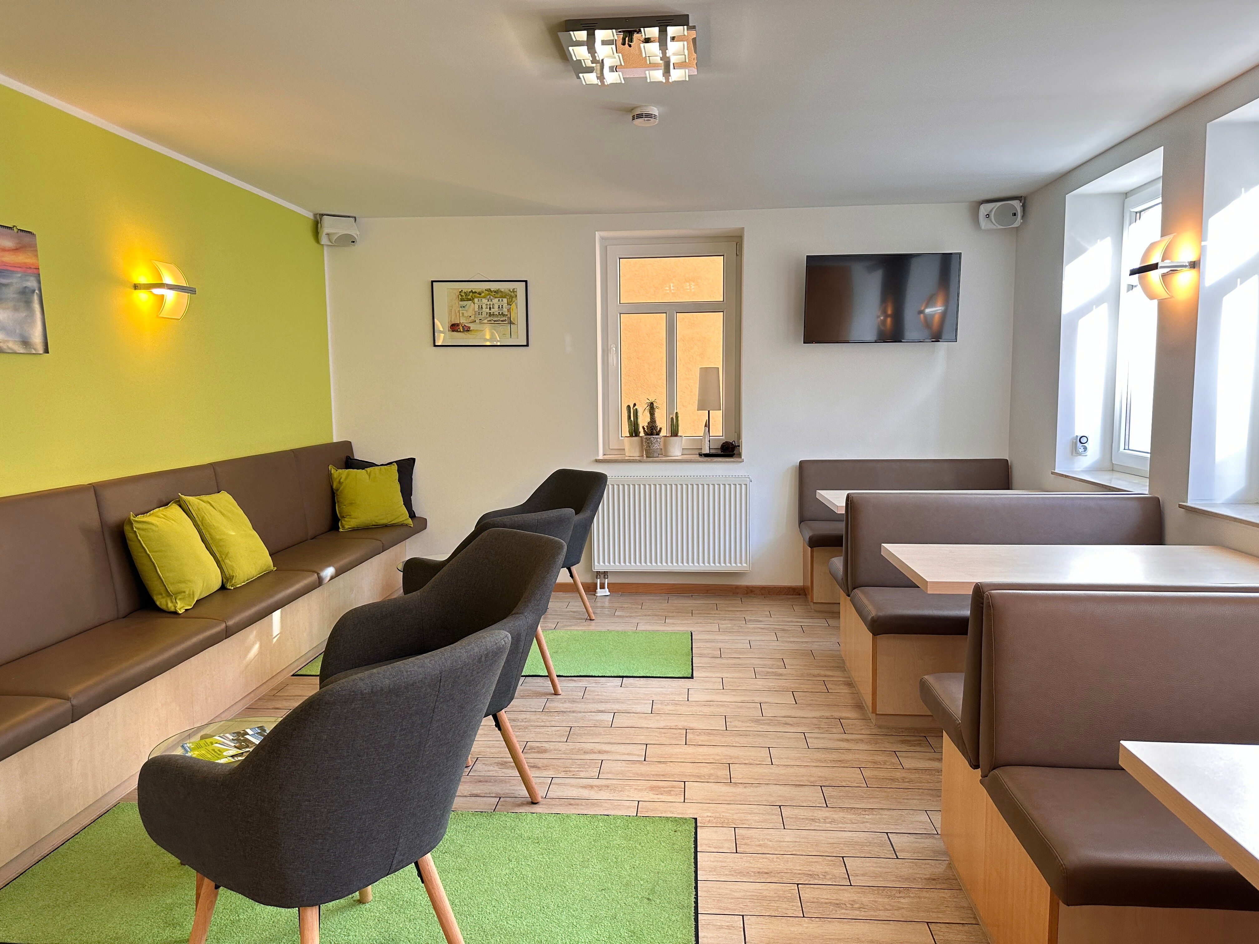 Lounge-Bereich im Sigls Bad Schandau