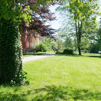 Parkanlage des Parkhotels Bad Schandau