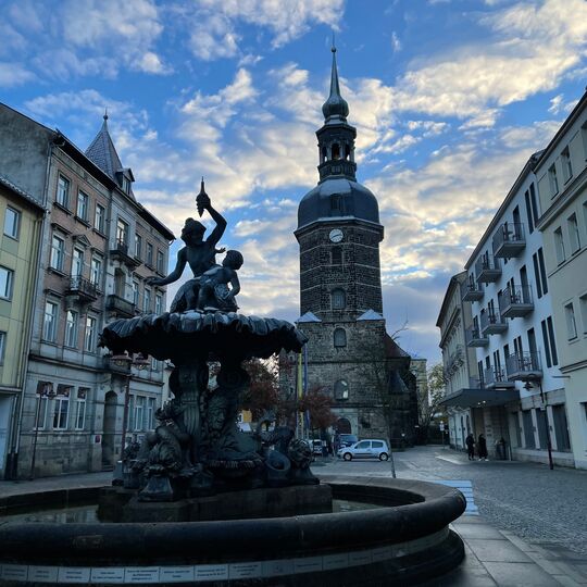 Sendigbrunnen Bad Schandau im Winter