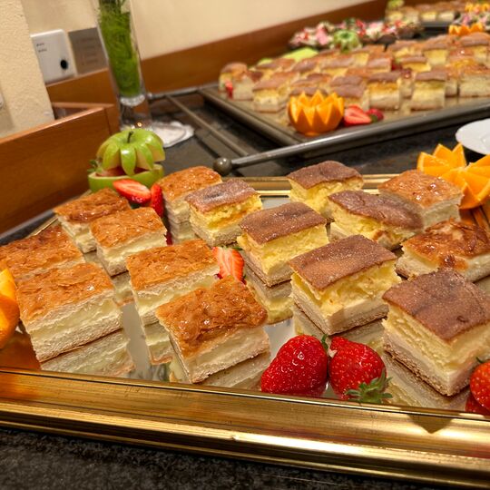 Desserts beim Buffet im Parkhotel Bad Schandau