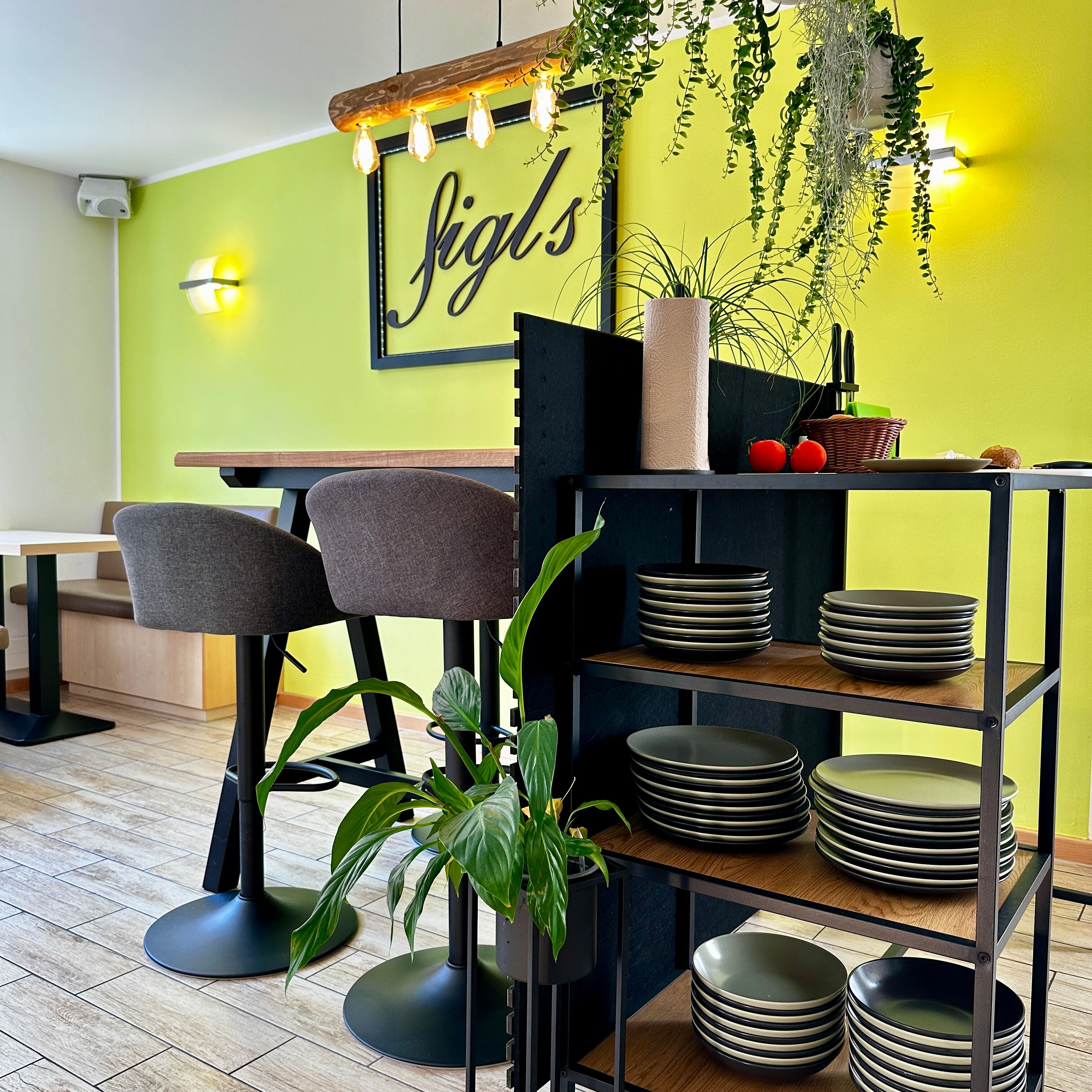 Lounge-Bereich im Sigls Bad Schandau