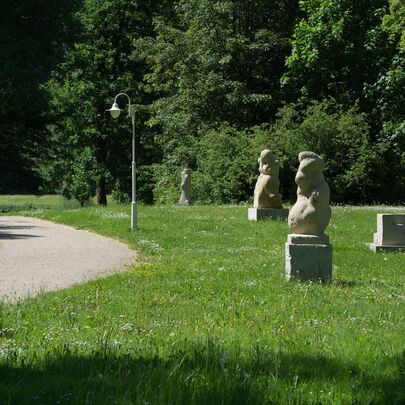 Parkanlage des Parkhotels Bad Schandau