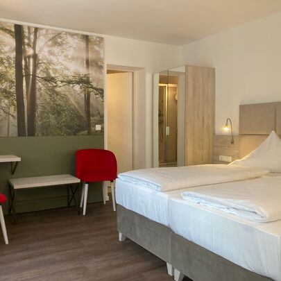 Doppelzimmer im Forsthaus Kirnitzschtal Pura