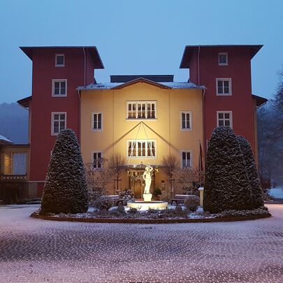 Parkhotel Bad Schandau im Winter